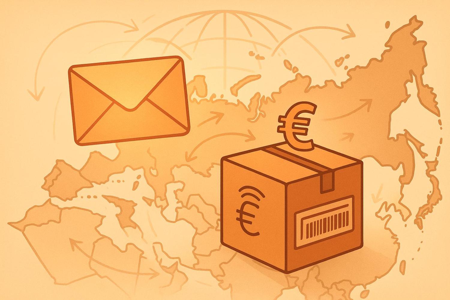 Отправить письмо из Испания в Россию