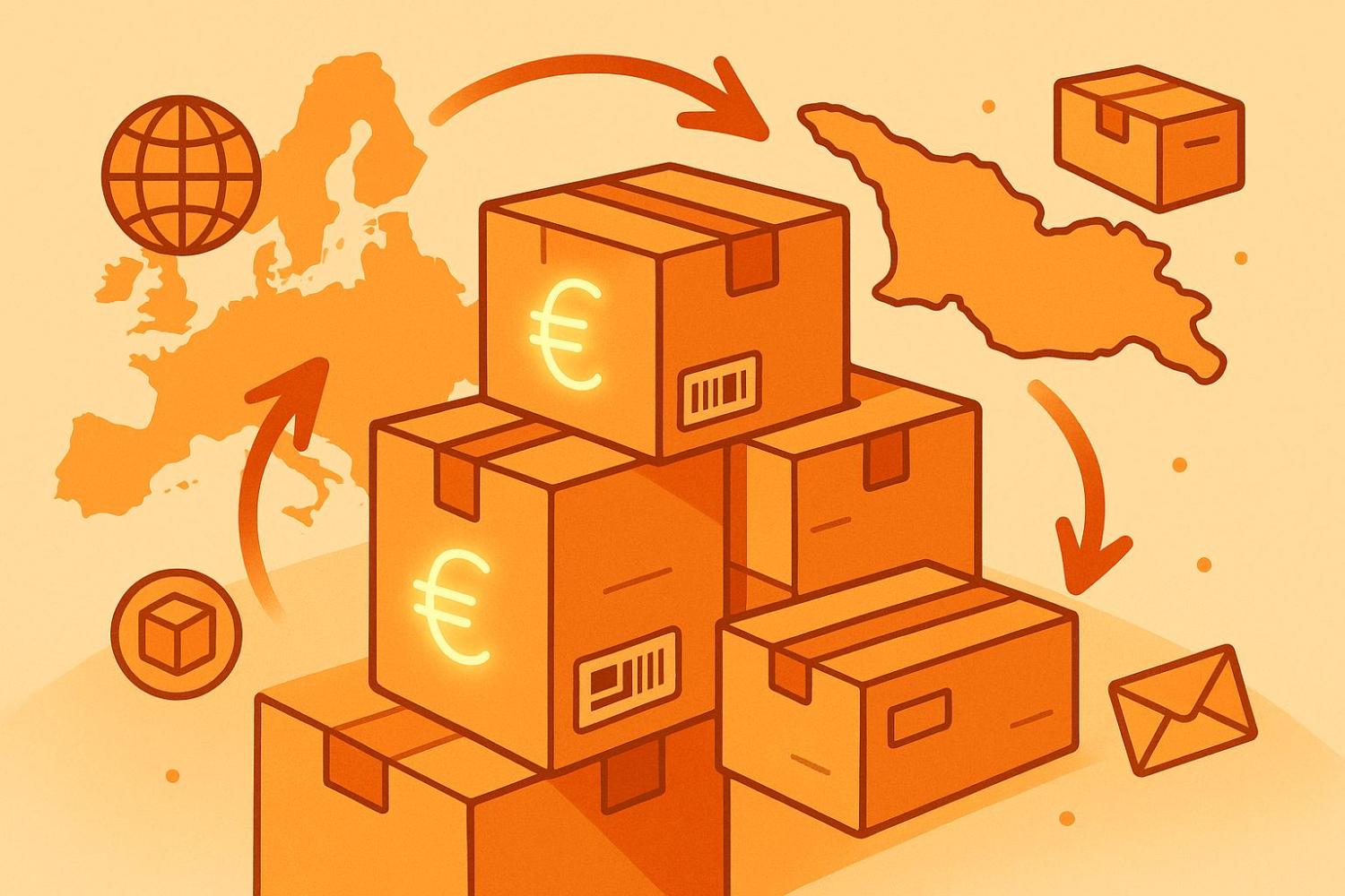 Как отправить посылку в Грузию из Германии или Франции