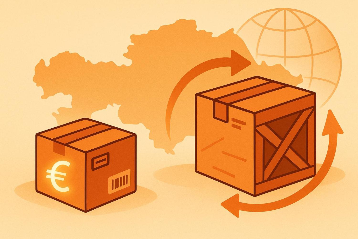 Коммерческая логистика в Казахстан: что выбрать - посылка или груз?